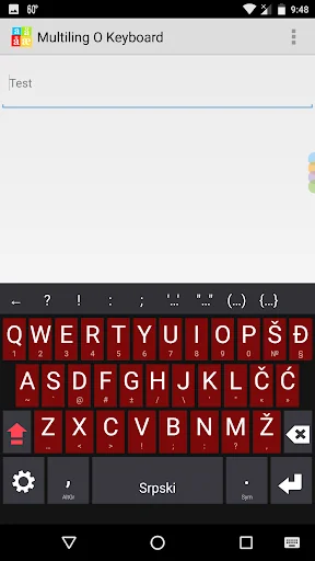 Serbian(Latin) Keyboard plugin