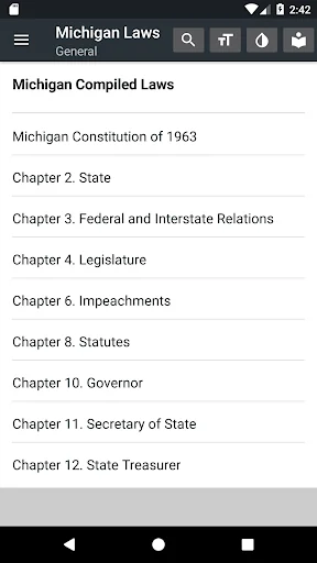 Michigan All Laws 2024