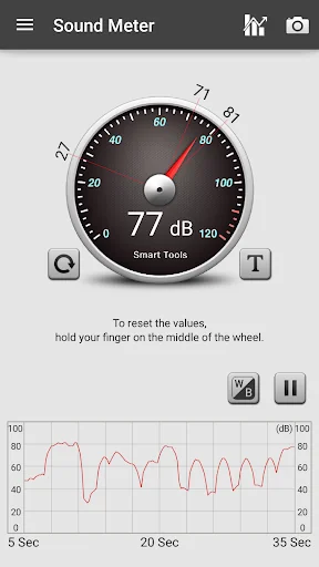 Sound Meter Pro screenshot 2