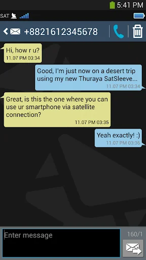 Thuraya SatSleeve screenshot 4