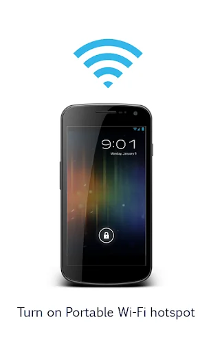 Portable Wi-Fi hotspot Free screenshot 1