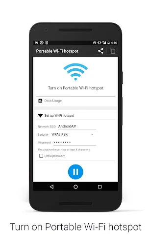 Portable Wi-Fi hotspot Free screenshot 4