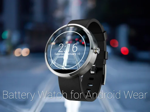 Battery Watch for Android Wear screenshot 1