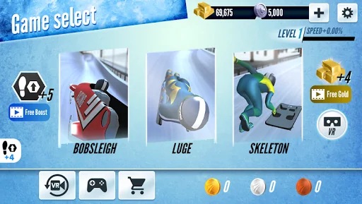 Sleigh Champion  Winter sports screenshot 1