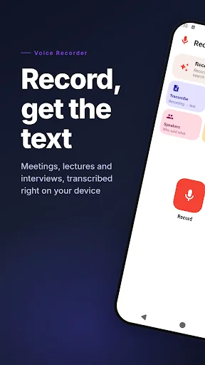 Voice Recorder: AI Transcribe