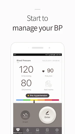 Blood Pressure(BP) Diary screenshot 1