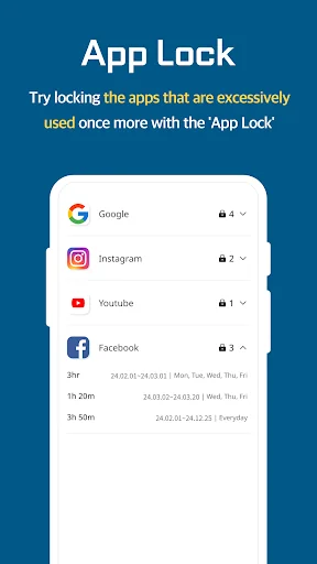 UBhind(App lock/Screen time) screenshot 4
