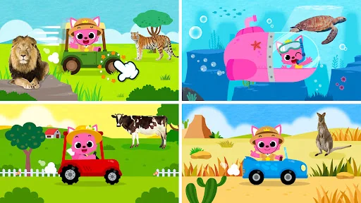 Pinkfong Guess the Animal: Kid screenshot 2