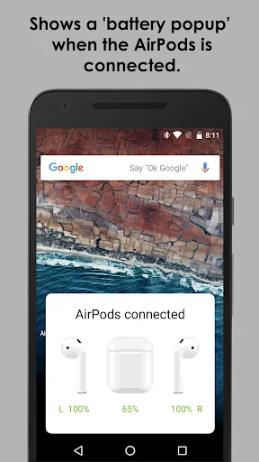 AirBuds Popup - airpod battery screenshot 1