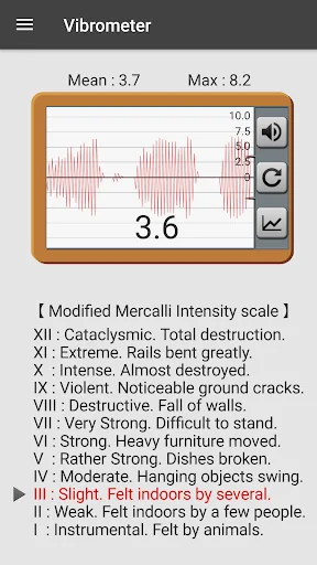 Vibration Meter screenshot 3