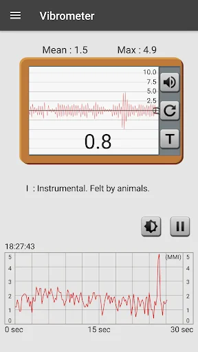 Vibration Meter screenshot 4