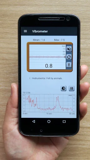 Vibration Meter screenshot 1