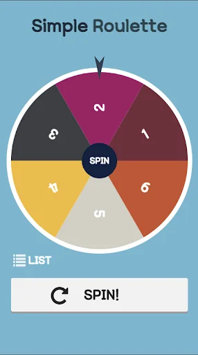 Simple Roulette - Random Picke