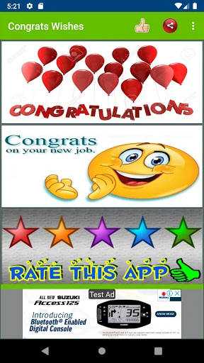 Congratulations Wishes Images screenshot 1