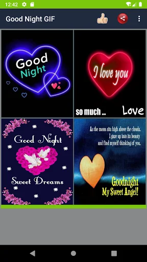 Good Night GIF screenshot 3