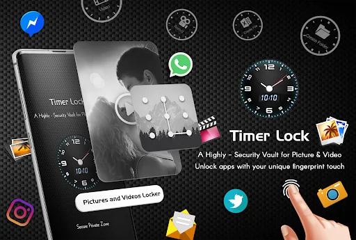 Timer Lock - Photo Lock App