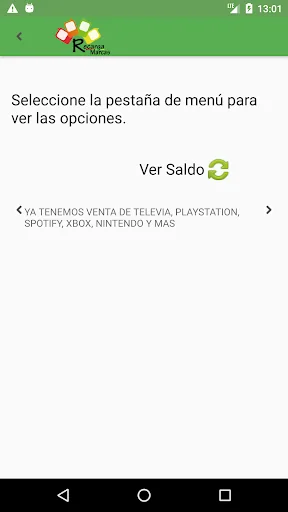 RecargaMarcas TAE screenshot 1