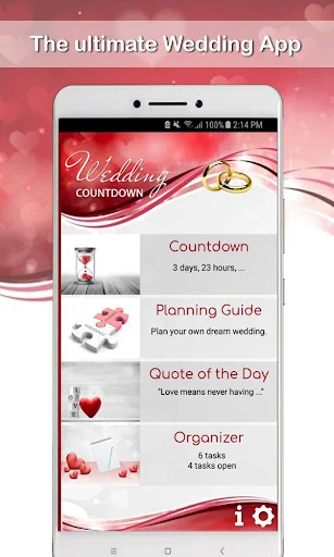 Wedding Countdown App 2025