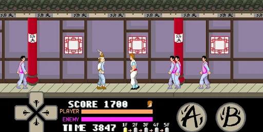kung fu master arcade