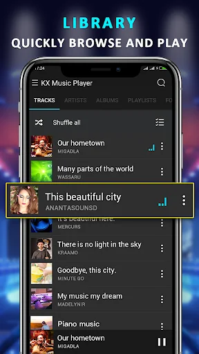 KX Music Player Pro screenshot 2