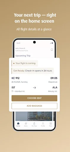 Air Astana screenshot 2
