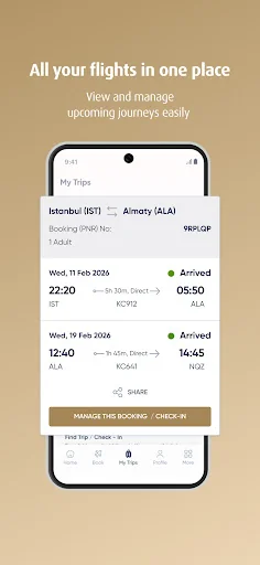 Air Astana screenshot 3