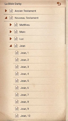La Bible Darby Français screenshot 2
