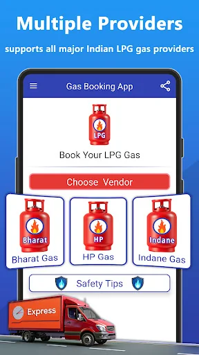 Gas Booking App - Book LPG Gas
