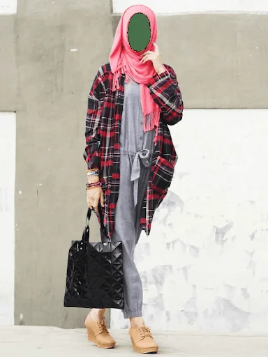 Girls Hijab Modeling