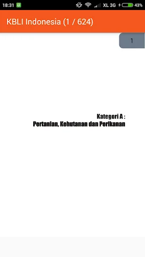 KBLI Indonesia