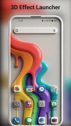 3D Effect Launcher, Cool Live screenshot 1