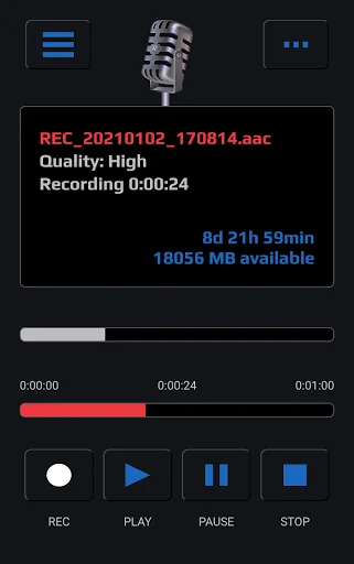 Hi-Fi Recorder: Stereo Audio screenshot 1