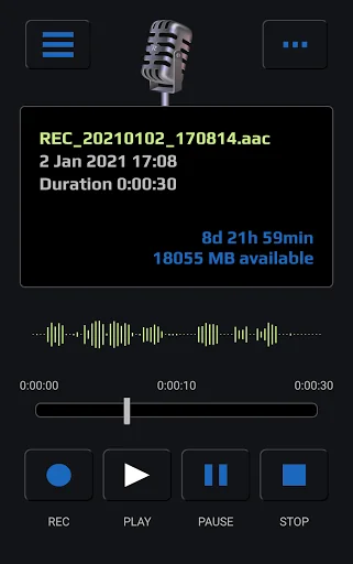 Hi-Fi Recorder: Stereo Audio screenshot 2