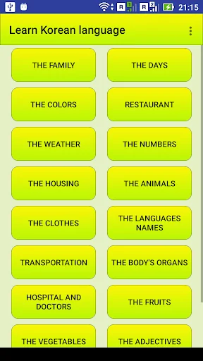 Learn Korean language