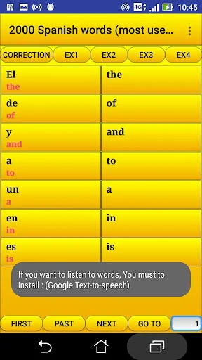 2000 Spanish Words (most used)
