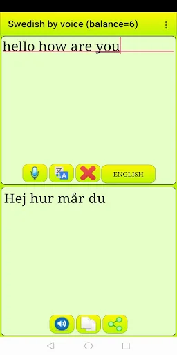Learn Swedish by voice and tra