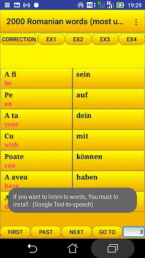 2000 Romanian Words (most used