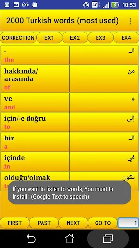 2000 Turkish Words (most used)