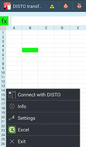 Leica DISTO™ transfer BT LE screenshot 4