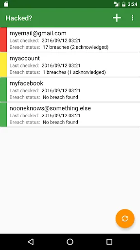 Hacked? - have i been pwned? screenshot 1