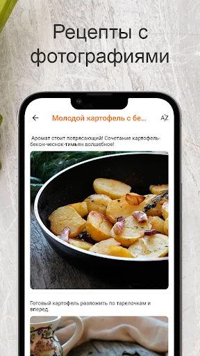 Рецепты из картофеля screenshot 1