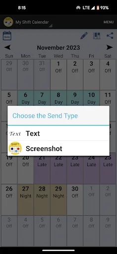 Shift Calendar (since 2013) screenshot 4