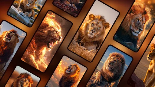 Lion Wallpapers 4K screenshot 1