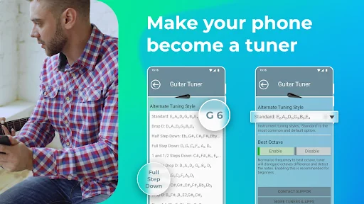 Guitar Tuner screenshot 2