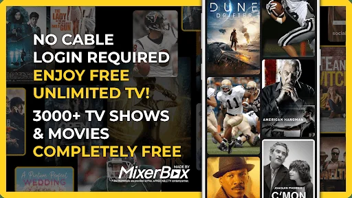 FREECABLE© TV App: Shows, News screenshot 1