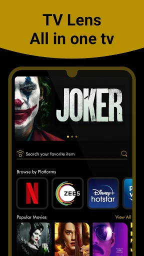TV Lens : Movies, Shows on OTT