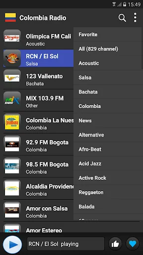 Radio Colombia - AM FM Online screenshot 2