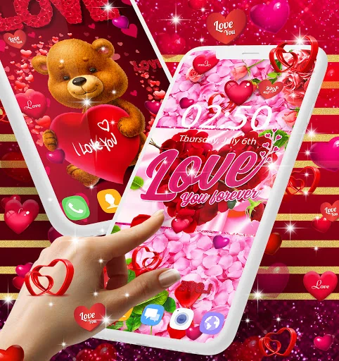 Love live wallpaper screenshot 2