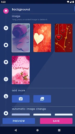 Love Hearts Live Wallpaper