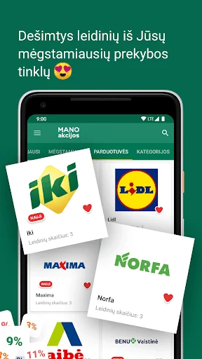 Mano akcijos – sales discounts